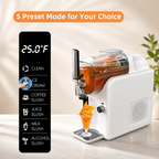 Versatile Slushy Maker | Dual Bowl Countertop Appliance for Frozen Treats